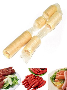 20mm*14m Natural Collagen Casing Sausage Casings Hot Dog Roa