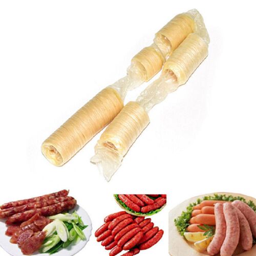 20mm*14m Natural Collagen Casing Sausage Casings Hot Dog Roa