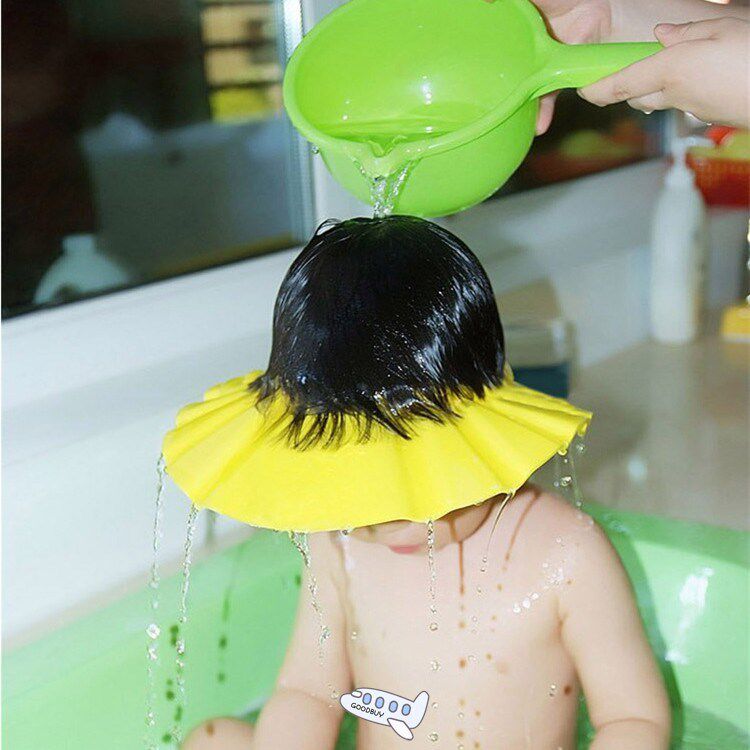 bath shampoo cap ear protector child shower cap baby bath th