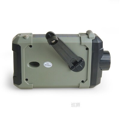 Portable Radio Hand Crank AM FM NOAA Emergency 3-in-1 Readin