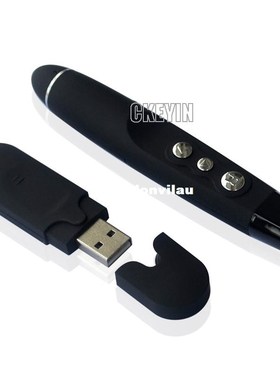Super Wireless USB PowerPoint Presenter Laser Pointer with P
