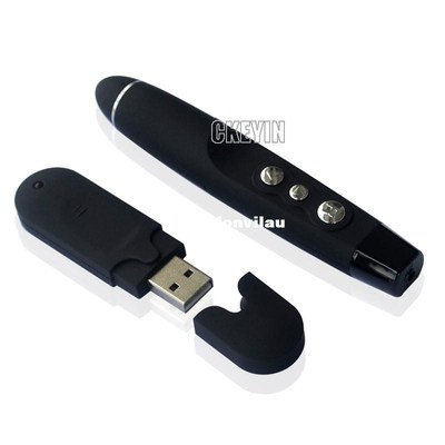 Super Wireless USB PowerPoint Presenter Laser Pointer with P