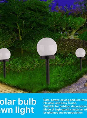 8 pcs/lot LED Solar Garden Light Outdoor Waterproof Lawn Lig