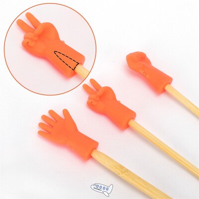 6pcs/lot Knitting Needles Point Protectors Needle Tip Stoppe