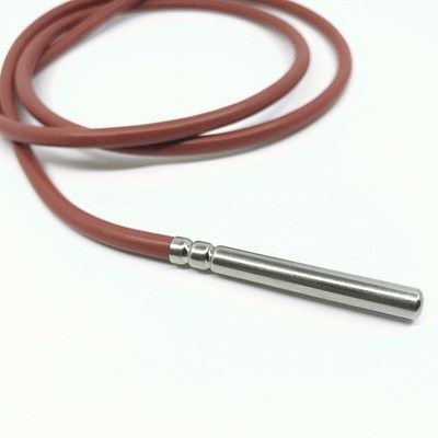 waterproof pt100 temperature sensor three wire platinum ther