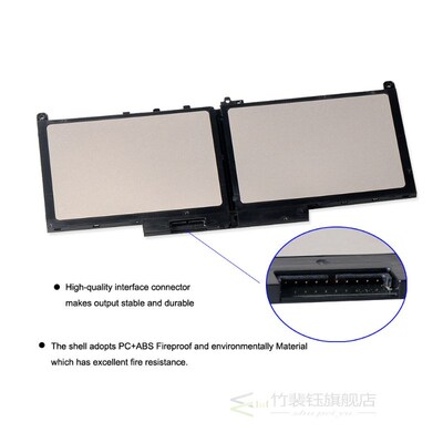 New J60J5 Replacet Laptop Battery  Dell Latitude E7270 E7470