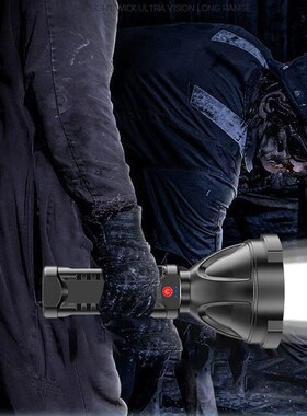 Outdoor Lighting Super Strong Torch Flashlight Battery Displ