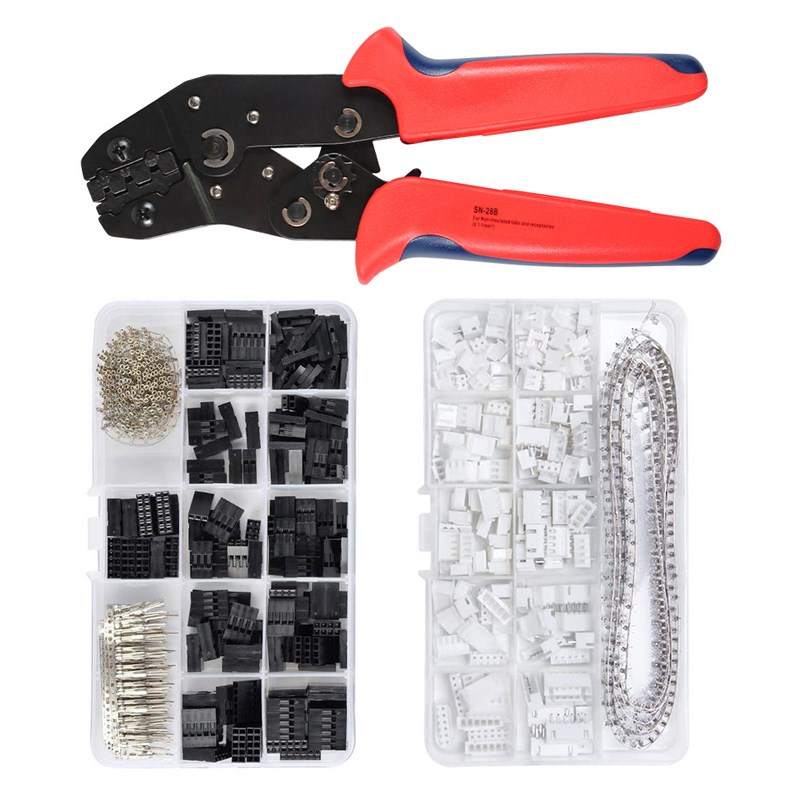 SN-28B Crimping pliers crimper tool set 620pcs 2.54mm Dupont
