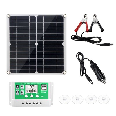40W 18V Solar Panel Solar Cells Monocrystalline Silicon Sola