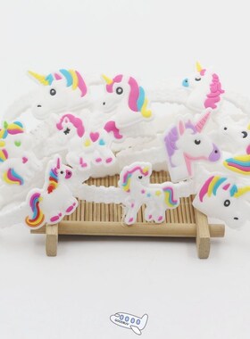 10pcs Adjustable Unicorn Wristband Child Toy Rings Unicorn P