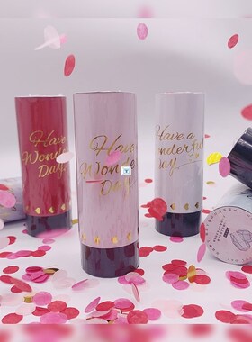 1pc Metallic Gold Confetti Party Popper Cannons Handheld