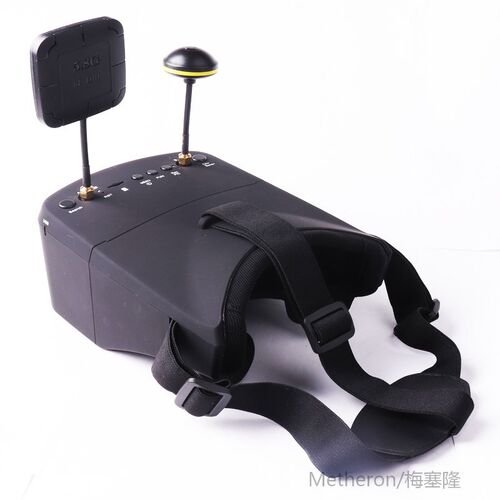 LS-800D VR FPV Goggles 5.8G 40CH Receiver 5 Inch Monitor 16