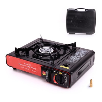Portable Butane Gas Stove with Carrying Case for Camping