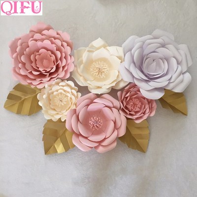 20cm 30cm 40cm Giant Paper Flower Wall Decor Home Diy Weddin