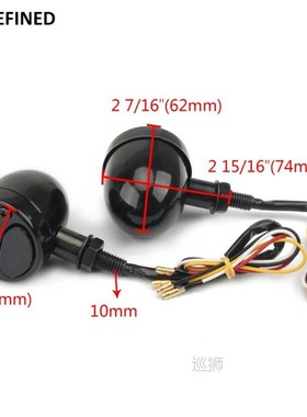 Bullet Motorcycle LED Turn Signal Indicator Brake Tail Runni