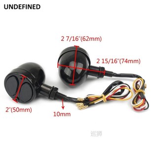 Motorcycle Brake Signal Indicator Turn Tail Bullet Runni LED