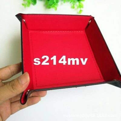 pc Dice Rollin Tray Leather Collapsible Dice Tray Ke