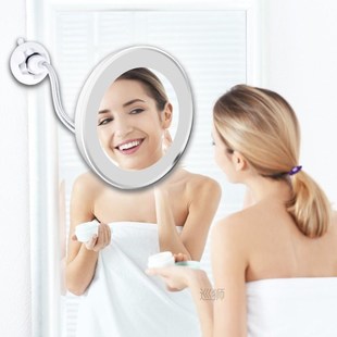 Led-Mirror Magnifying Light-Rotate with 10X Flexible