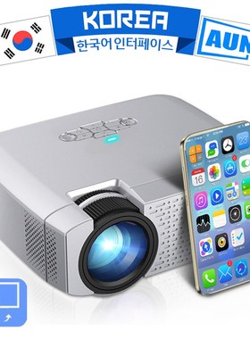 LED Mini Projector D40W,Video Beamer for Home Cinema.1600 Lu