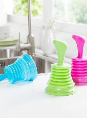 kitchen bathroom toilet drain sink plunger unblocker cleaner