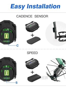 Bicycle Computer Speed Cadence Sensor Cycling Bike Speedomet