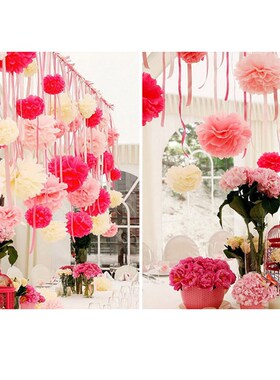 5pc Birthday Party Decorations Kids Boy Honeycomb Balls Hang