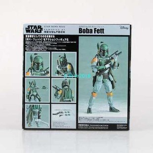 Star Wars REVO 005 Boba Fett PVC Action Figure Collectible M