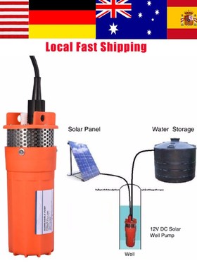 12V DC Submersible Pump 6.5L/min 1/2In Deep Well Water DC Pu