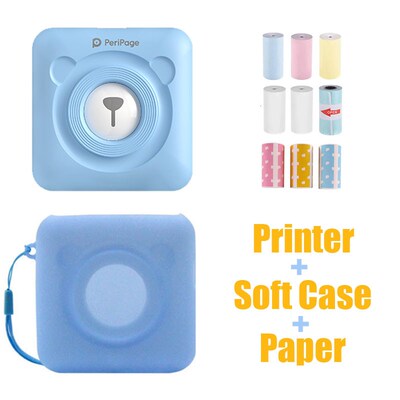 Peripage A6 Mini Photo Printer Pocket Inkless hermal Bluetoo