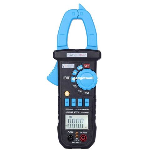 Digital LCD Clamp Meter Multimeter DC/AC Voltage AC Current