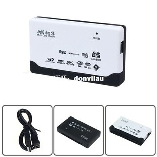 New USB 2.0 Card Reader for SD XD MMC MS CF SDHC TF Micro SD