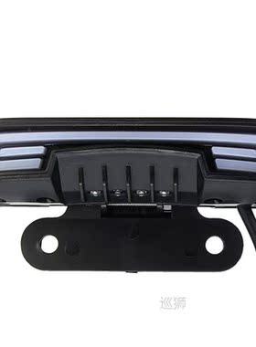General Waterproof Motorcycle Scooter License Plate Lights T