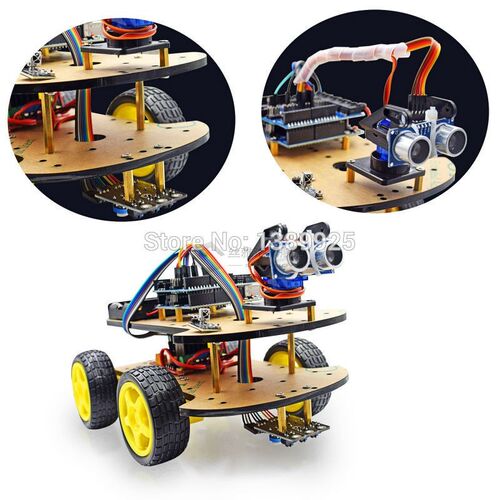 Mini breadboard For Robot Car Assembly Kit Multi-Functional