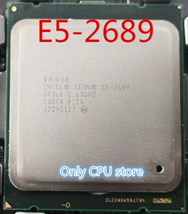 / Xeon E5-2689 cpu 8 core 16 thread 2.6G official version