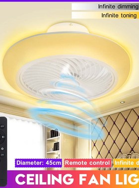 Smart Ceiling Fan Fans with Lights Remote Control Bedroom De