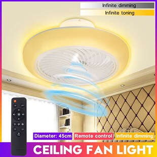 Smart Ceiling Fan Fans with Lights Remote Control Bedroom De