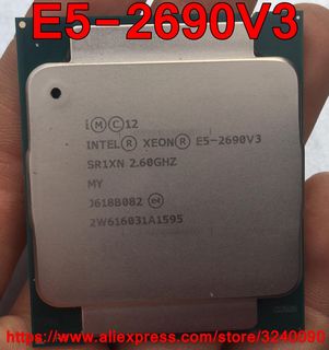 XEON E5-2690 V3 Processor SR1XN 2.6Ghz 12-Cores 30MB LGA2011