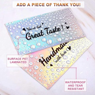 10-50 pieces of Laser Thank you card thank you for your orde
