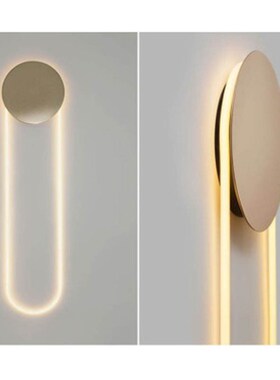 Atmosphere creative nordic led wall lamp retro art palor bed