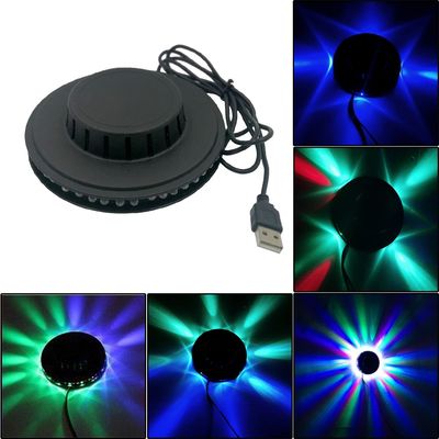 USB RGB rotating lights LED disco ball DJ club bar music lig