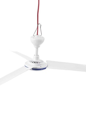 DC 12V 6W Ceiling Fan Air Cooler 3 Leaves Fan for Car Bed Ca