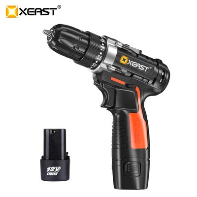 12V Cordless Electric Drill mini Electric Screwdriver Rechar