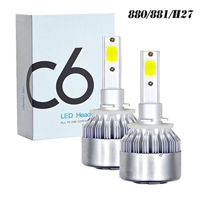 2pcs 12V 7200LM H4 H7 Led Coche H7 Led Headlight Bulb H1 H13