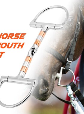 Equestrian Horse Mouth Bit Stainless Steel Horse Mouth Piece