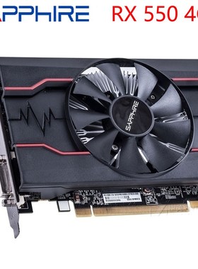Video Card RX 550 4GB 128Bit GDDR5 Graphics Cards for AMD RX