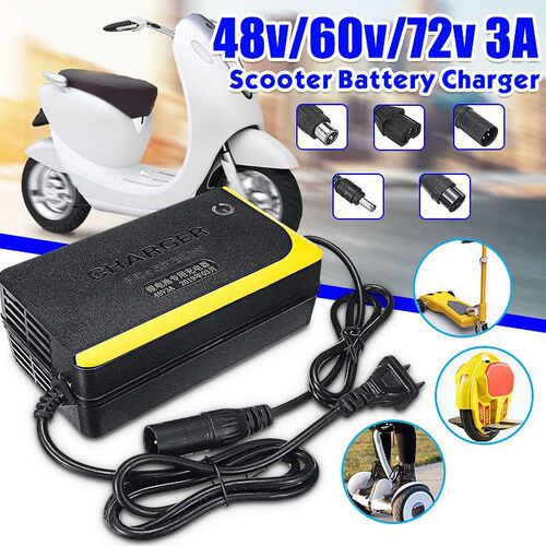 48V 3A Charger Electric Scooter Power Supply 5 Type Connecto