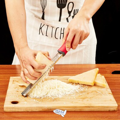 Citrus Lemon Zester & Cheese Grater-Parmesan Cheese, Lemon,