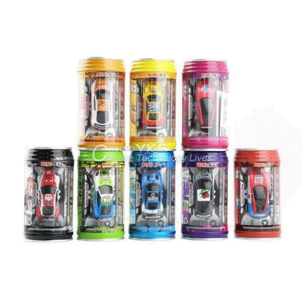 coke can mini speed rc radio remote control micro racing car