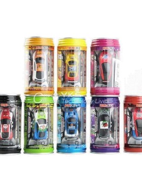 coke can mini speed rc radio remote control micro racing car