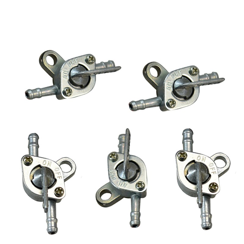 New Aluminum Inline On / Off Gasoline Gas Fuel Petcock Valve